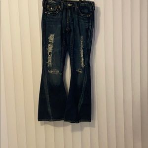 True Religion Bell Bottoms